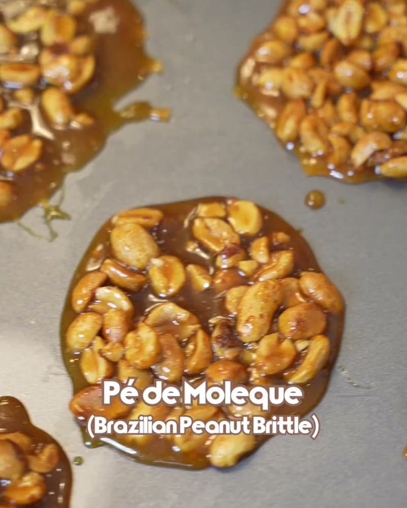 Pé de Moleque (Brazilian Peanut Brittle)