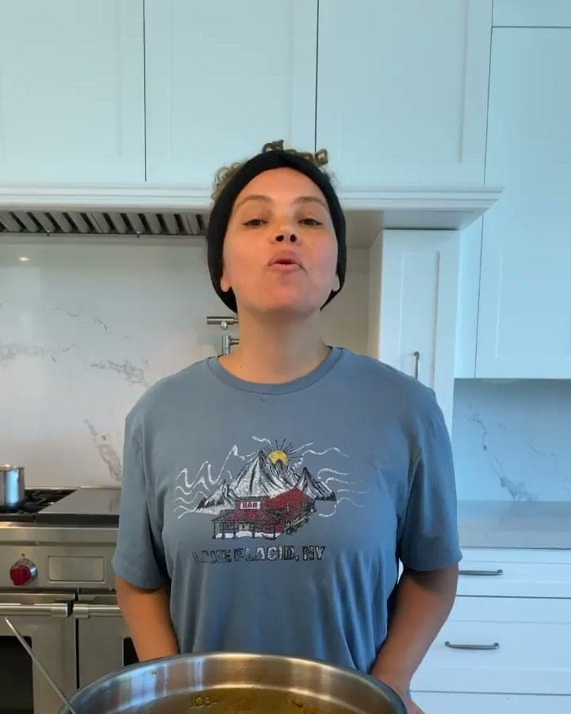 Mint-Infused Chicken Soup