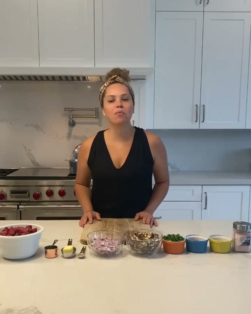 Brazilian Style Beef Tenderloin Stroganoff